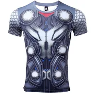 THOR 3D Printed T shirts Men Compression Shirt Hero Cosplay Long Sleeve Tops Male Gym Fitness BodyBuilding Clothes 2