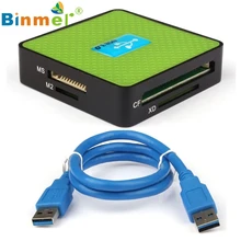 CEL All-In-1 USB 3,0 Compact Flash Multi Card Reader CF адаптер Micro SD MS SD GN DEC4