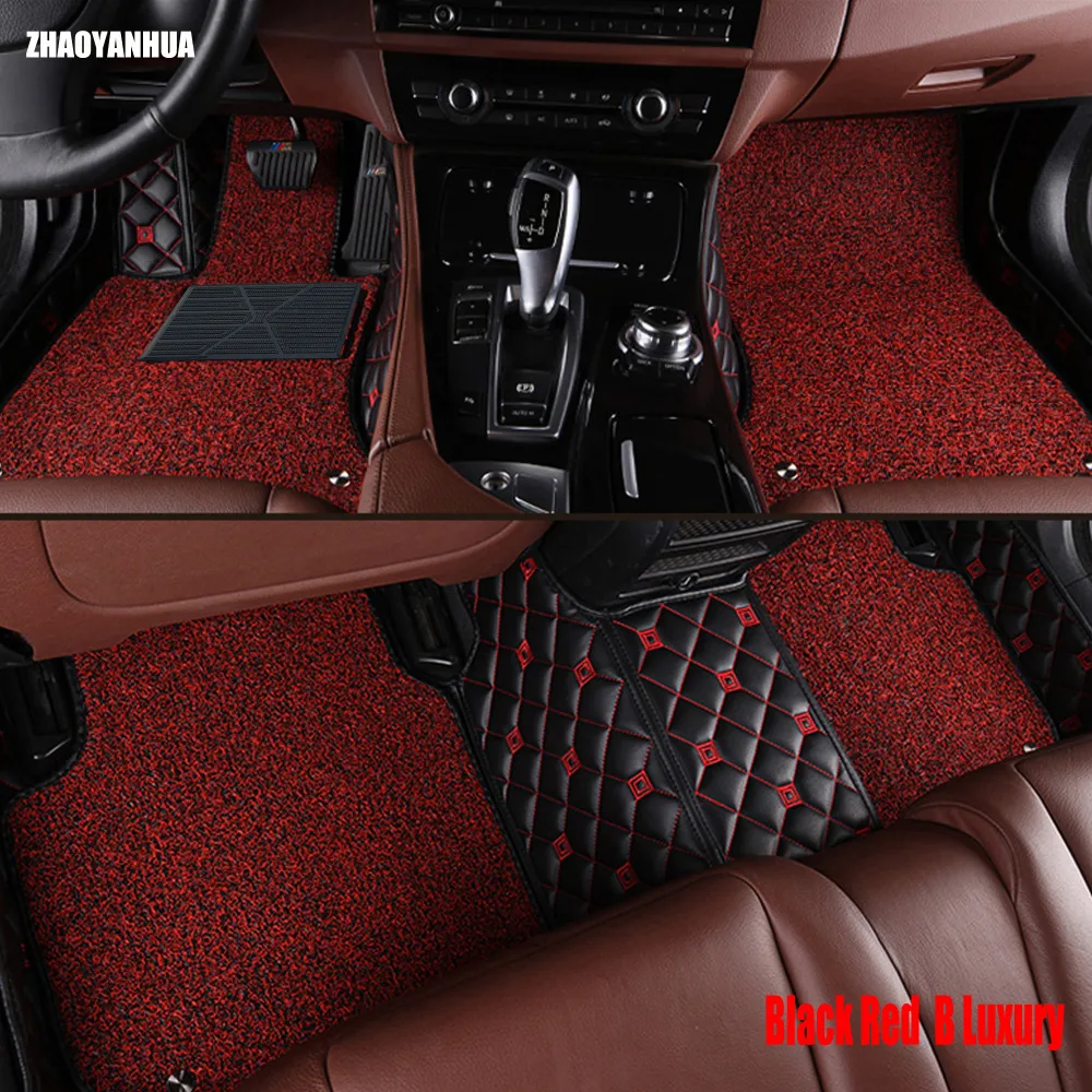 ZHAOYANHUA Car floor mats for Mercedes Benz W245 W246 B class B160 B180