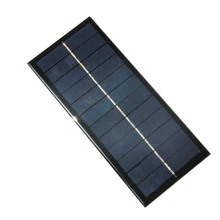 High Quality 2.5W 6V Solar Panel Small Solar Cell DIY 3.7V Solar Battery Charge Solar Led Light 213*92*3MM Free Shipping