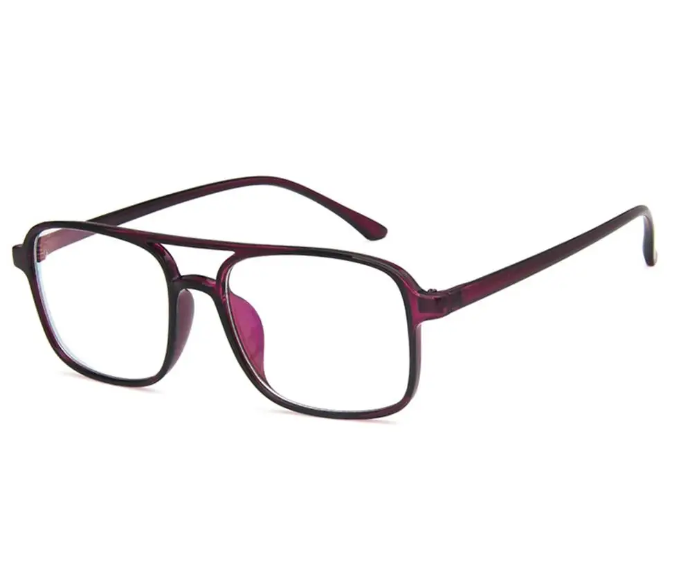 Топ распродажа модной одежды Lentes Opticos Mujer очки унисекс стильная оправа для очков серый прямоугольник полная отделка саржой по рецепту