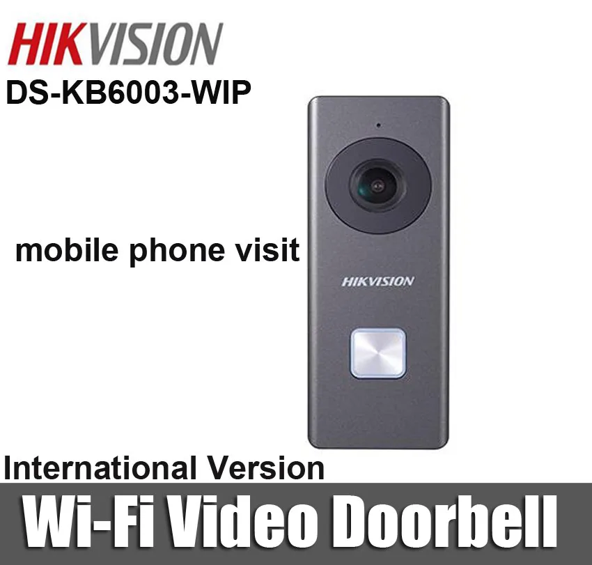 Hikvision DS KB6003 WIP Wireless Video Doorbell CMOS 2MP