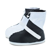 Переносная обувь для путешествий, непромокаемые, многоразовые, толстые, Нескользящие, на платформе, для взрослых, непромокаемые сапоги, протектор, AGU002