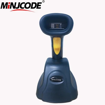 

Wireless Cordless Handheld Barcode Bar Code Scanner Reader Kit - Black, Laser Barcode Scanner Reader 1D Line Laser Scanner MINJ