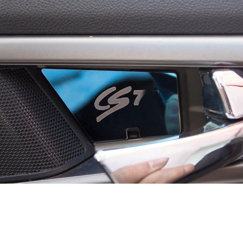 Lsrtw2017 нержавеющая сталь двери автомобиля межкомнатной чаша планки для changan cs75 2012 2013