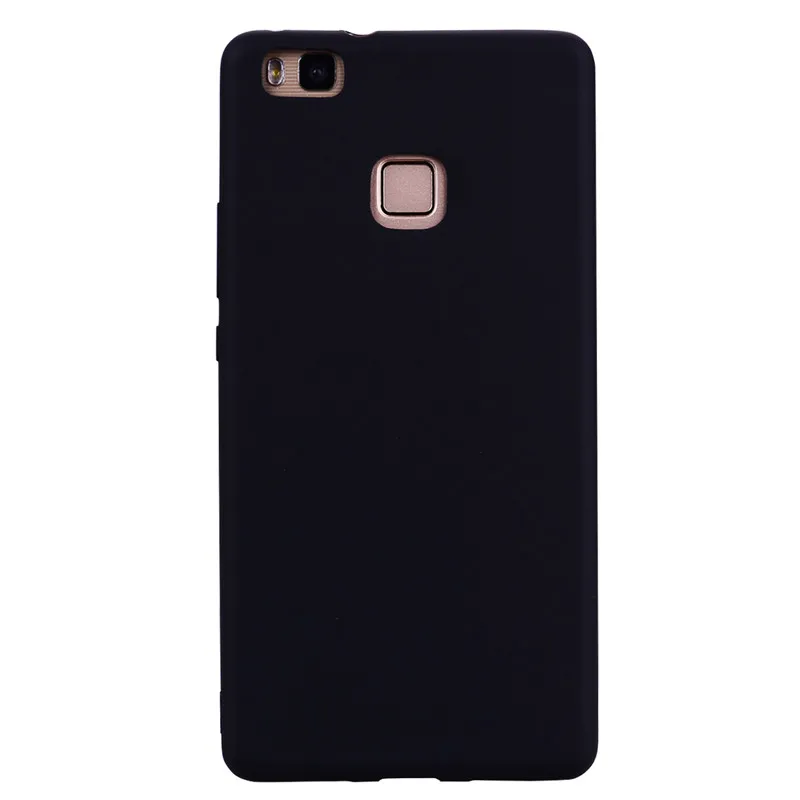 COATUNCLE لينة TPU حالات هواوي P9 لايت حالة Slim 360 حماية لون الحلوى سيليكون الغطاء الخلفي على لهواوي P9 لايت حالة غطاء