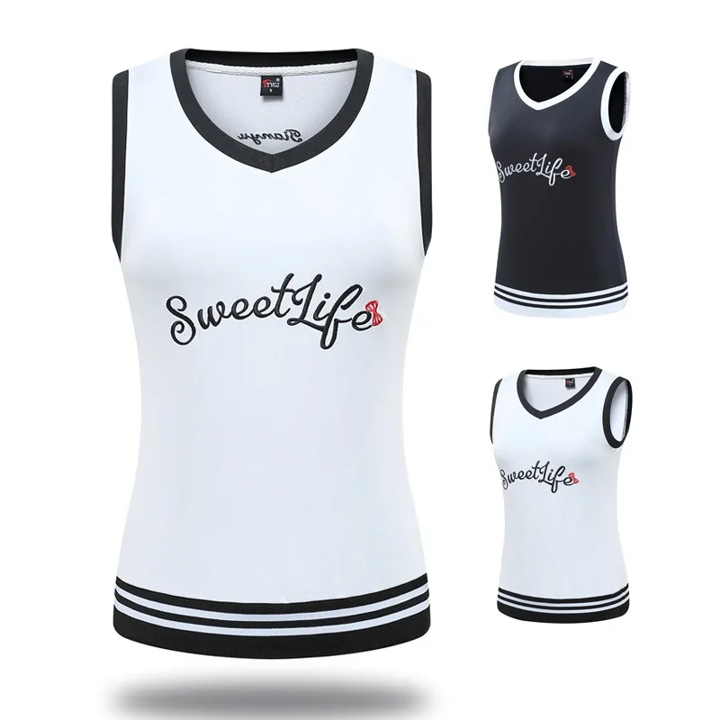 

2019 Women Sleeveless Vest Autumn/winter Clothes Windbreaker Coats Golf/Tennis Wear British Wind Lady Sports Jacket D0693