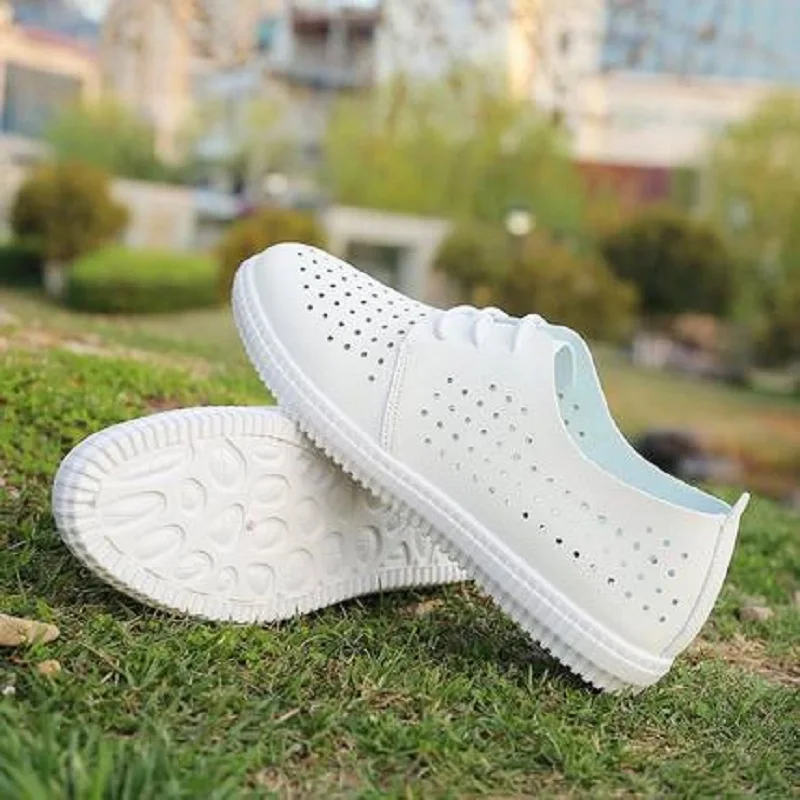 

Small white shoes female 2019 spring and summer new wild breathable casual flat shoes