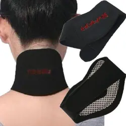 Магнитная средства ухода за кожей Шеи термотерапии Поддержка Пояс для массажер шейный позвонок защиты массаж облегчить боль в шее