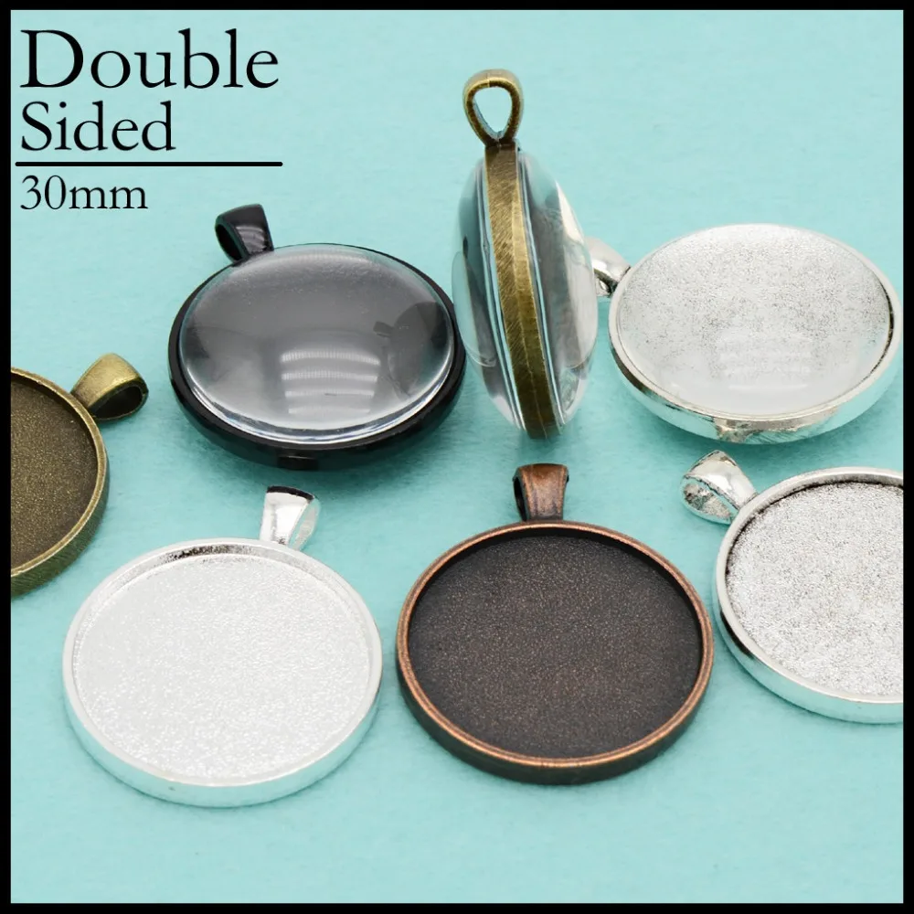 Double Sided 30mm Round 2