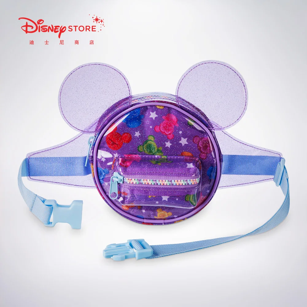  Disney 20X19X9.5 classic Mickey Minnie children's pockets portable creative portable wallet