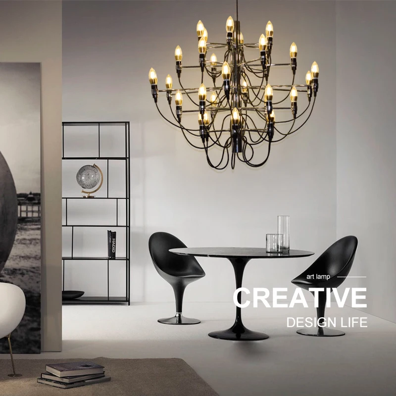 

Modern Vintage style Chandelier 110/240V E14 Hanging Lighting Without Bulb