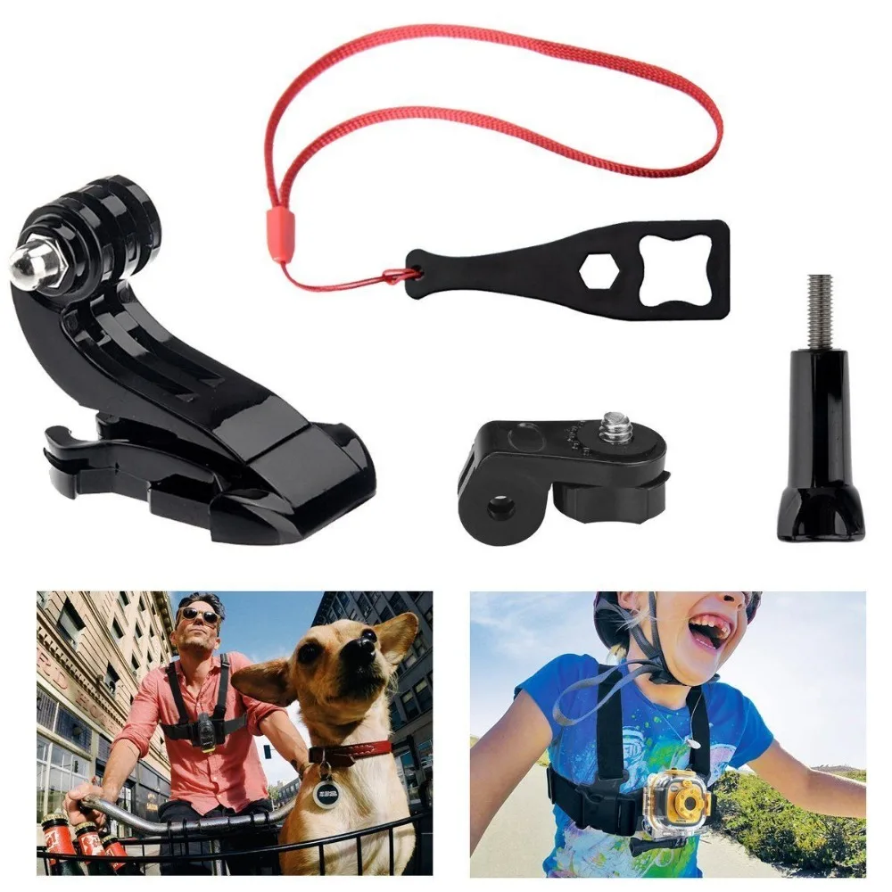Action Camera Mount Kit 1/4 "A Vite Gopro Mouting Adaper Per Vtech Kidizoom Bambini