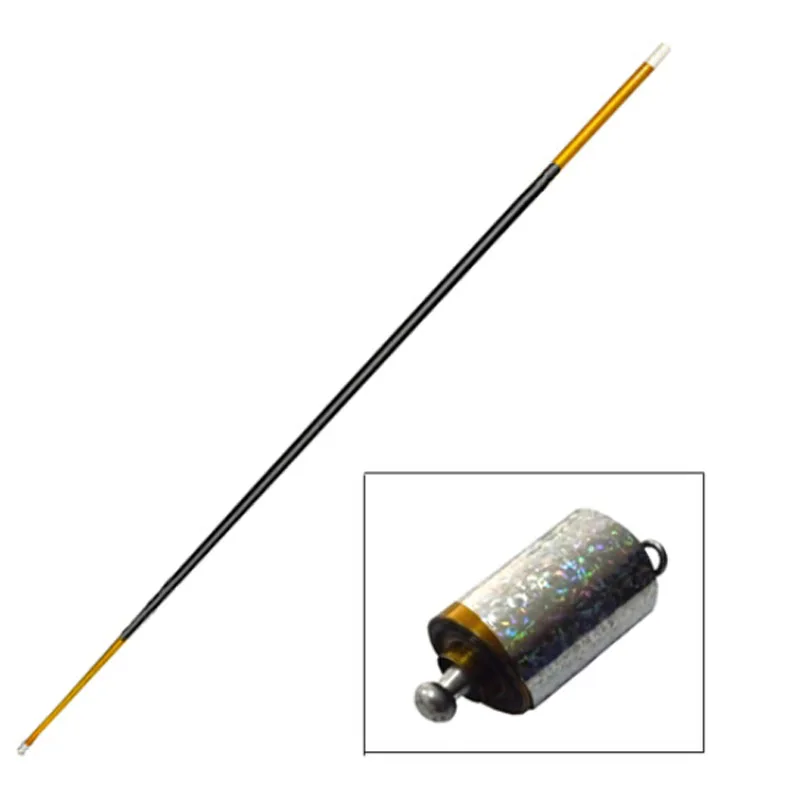 

1.4M Metal Steel Appearing Canes (Gold-Black-Gold color) Magic Tricks Magician Wand Magia Stage Gimmick Illusion Accessories