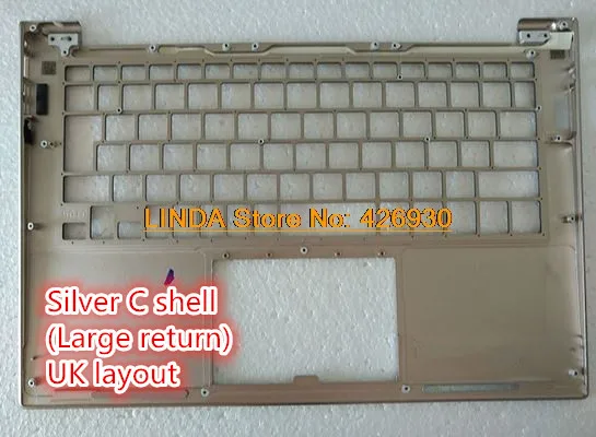 Упор для рук и клавиатура ASUS UX32 UX32A UX32E UX32V BX32 UX32VD Серебряный C оболочкой