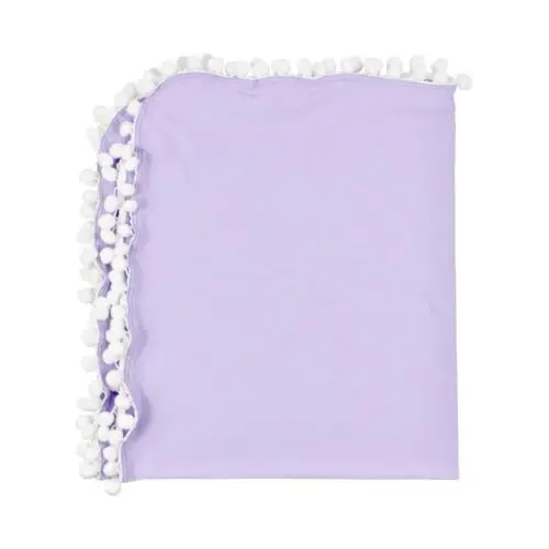 Newborn-Baby-Infant-Pom-Pom-Swaddle1-Crib-Blanket-Cotton-Throw-Photography-Props