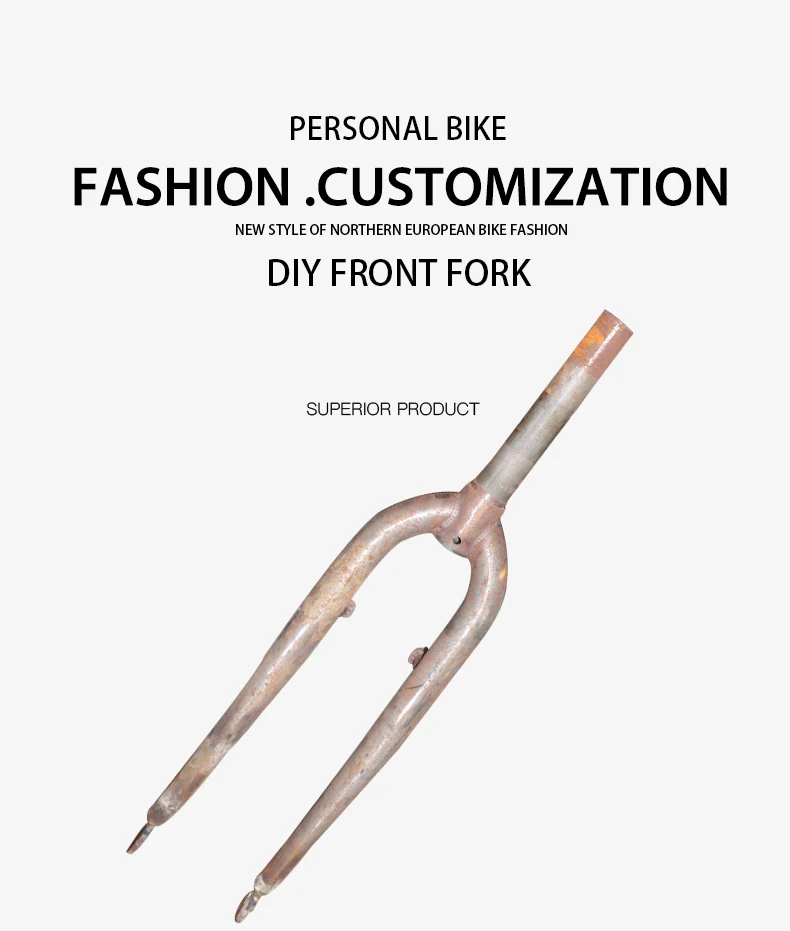 Excellent 7ooc Bicycle Front Fork Aluminum Alloy Disc Suit Brake And V Brake All for Bikes Machete Reis Accesoires Mountain Bikes and road 0