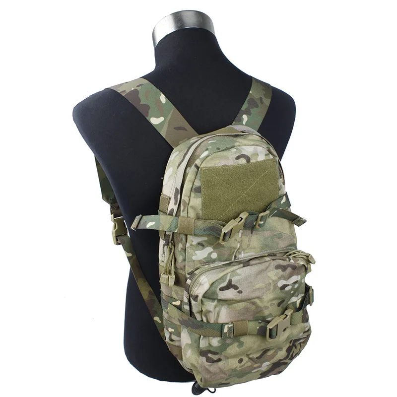 

2017 3L capacity portable water bladder backpack Multicam Hydration Military Tactical Pack imported genium fabric 1000D Cordura