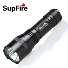LED Flashlight Linterna Supfire L6 Torch Light Hunting Camping Portable Flash Light for Nitecore Fenix Surefir Hand Light  A045