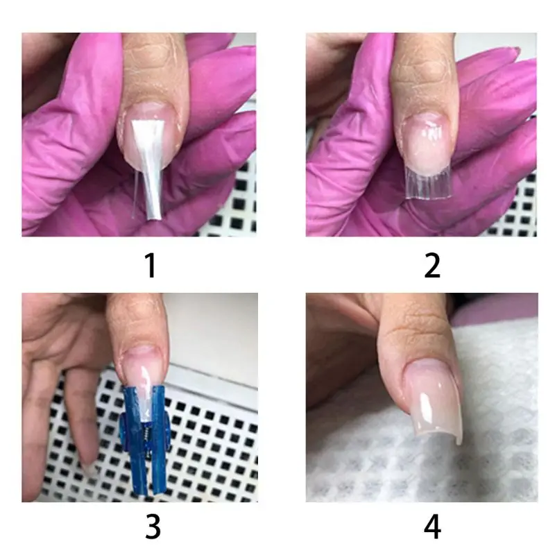 Держатель для бумаги для наращивания ногтей C кривой зажим для ногтей многофункциональный инструмент акриловые гвозди пинчеры