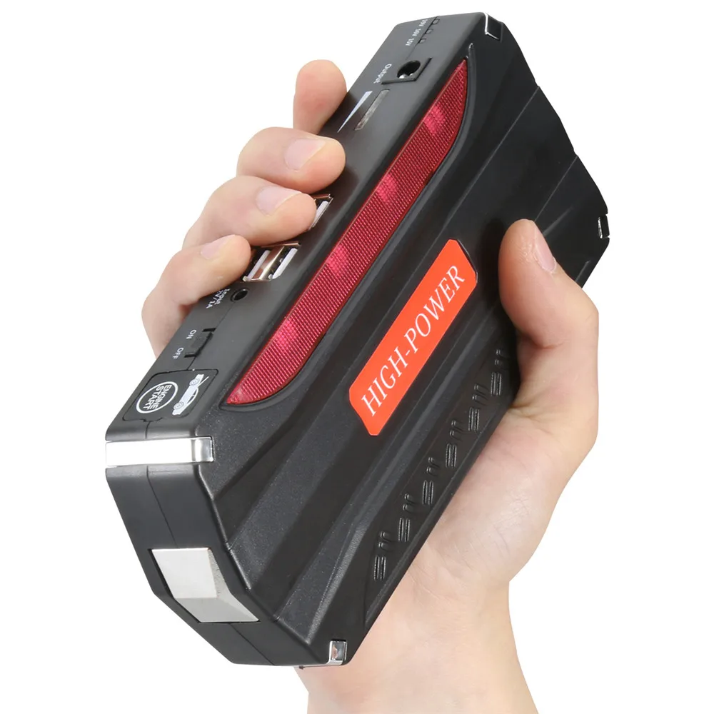 

Factory Price Mini 12000mAh Power Bank Car Jump Starter Emergency Starting Device 12V Lighter Starer Car Charger For Car Battery
