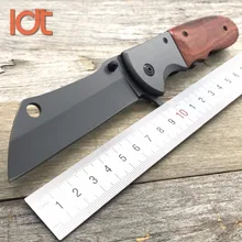 LDT Butcher Folding Knife 8Cr13Mov Blade G10 Handle Camping Survival Hunting Knives Outdoor Tactical Utility Knife EDC Tool