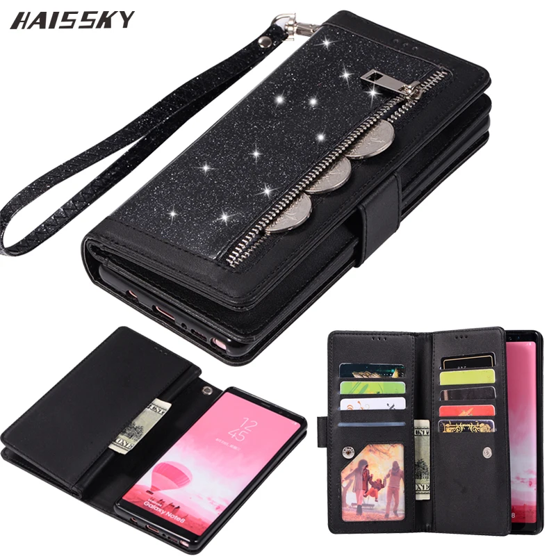 A51 A71 A40 A70 A50 Wallet Phone Case For Samsung Galaxy S20 Ultra S10 Plus S9 S8 S10e S7 edge Note 20 10 9 8 Flip Leather Case