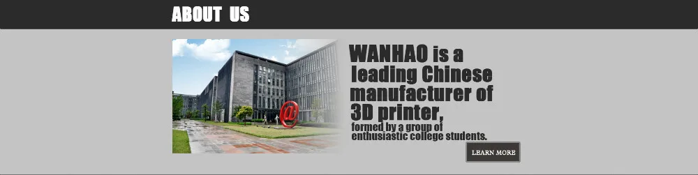 Лидер продаж Дубликатор i3 V2.1 wanhao печатная Размеры 200*200*180 мм Цифровой Prusa Металл рабочего 3D-принтеры