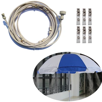 

Garden Sprayers Misting Cooling System Waterring Cooling Moisturizer Irrigation Set With Brass Nozzle