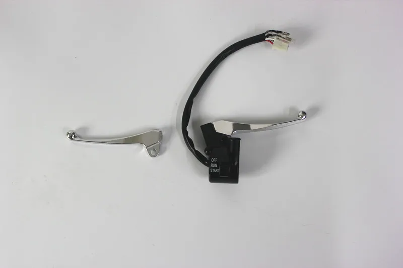 Левой и правой стороны тормозной рукоятка дроссельной заслонки рычажный узел для Yamaha Пи Ви Peewee PW50 PW-50 Мотоцикл Байк