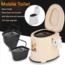 12л емкость Комфорт портативный туалет мобильный туалет путешествия Кемпинг комод горшок на открытом воздухе/в помещении