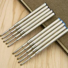 5 шт синяя мета или l 5 шт Черная 0,5 мм офисная шариковая ручка заправки