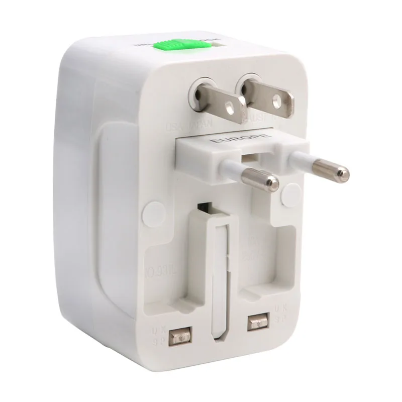 

2019 All-in-One Universal Travel Power Plug Adaptor Socket Converter for US UK EU AU