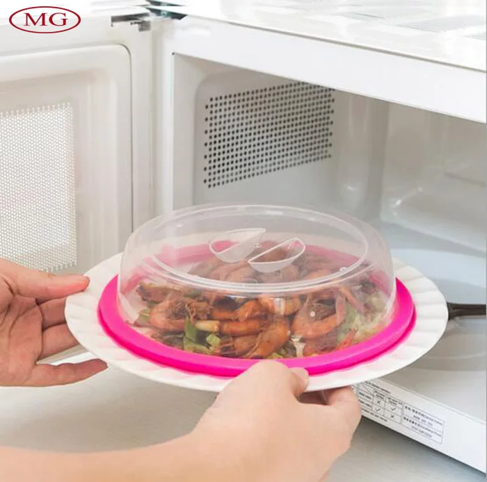 Transpa Food Covers In Microwave Oven Refigerator Oil Cap Heated Sealed Plastic Cover Dish Dishes Dustproof Covermicrowave Aliexpress Transpa Food Covers In Microwave