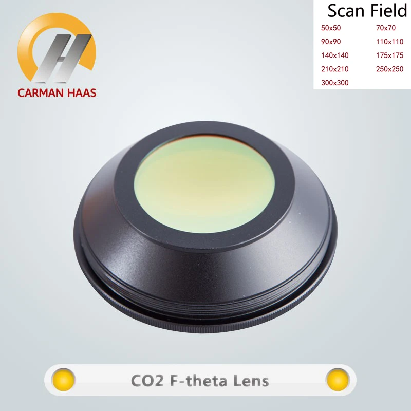 Carmanhaas Co2 лазер F Theta сканирование объектива ZnSe сканеры поле 175*175 мм Диаметр. 48 для