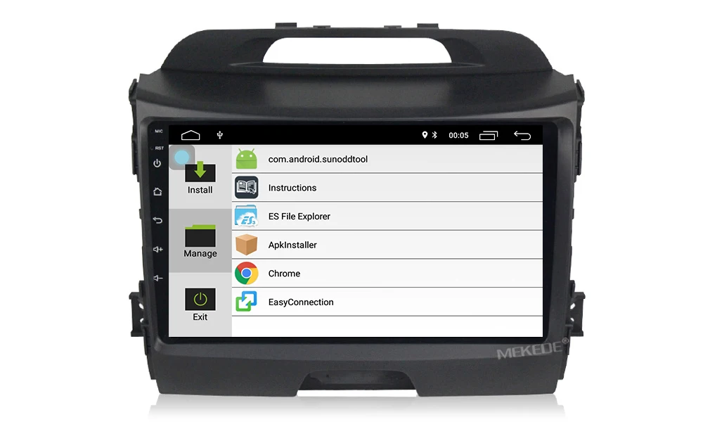 Discount Navi-Fly 9inch Car Radio Multimedia For android 8.1 KIA Sportage 3 4 2010-2015  support Russian menu russia map 17