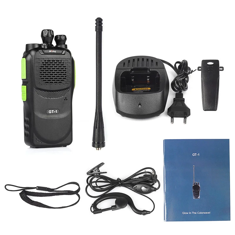 Портативная рация Baofeng/Pofung GT 1 UHF 400 470 МГц 5 Вт 16 каналов FM радио|baofeng/pofung gt-1|walkie talkieuhf