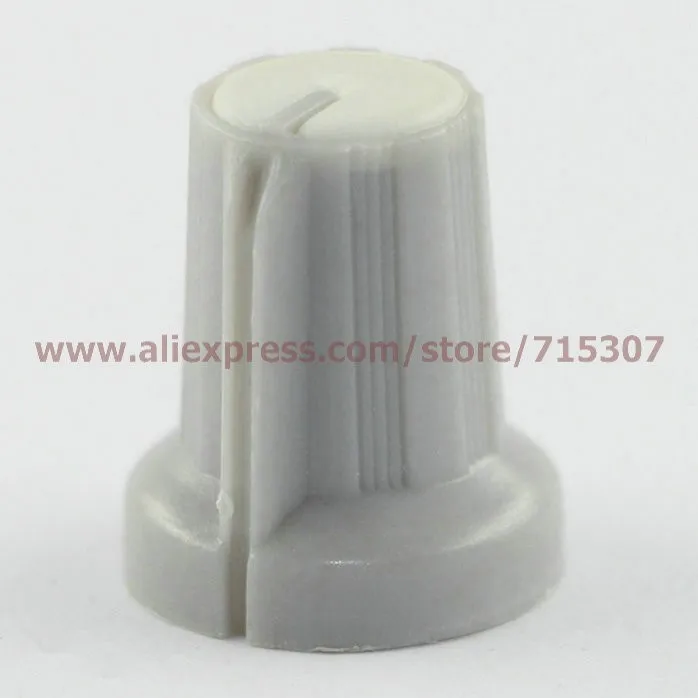 potentiometer knob 15x17x6 white