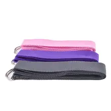 2 шт d-кольцо Йога, Пилатес, Стрейч Ремень тренировочный Эспандер для фитнеса