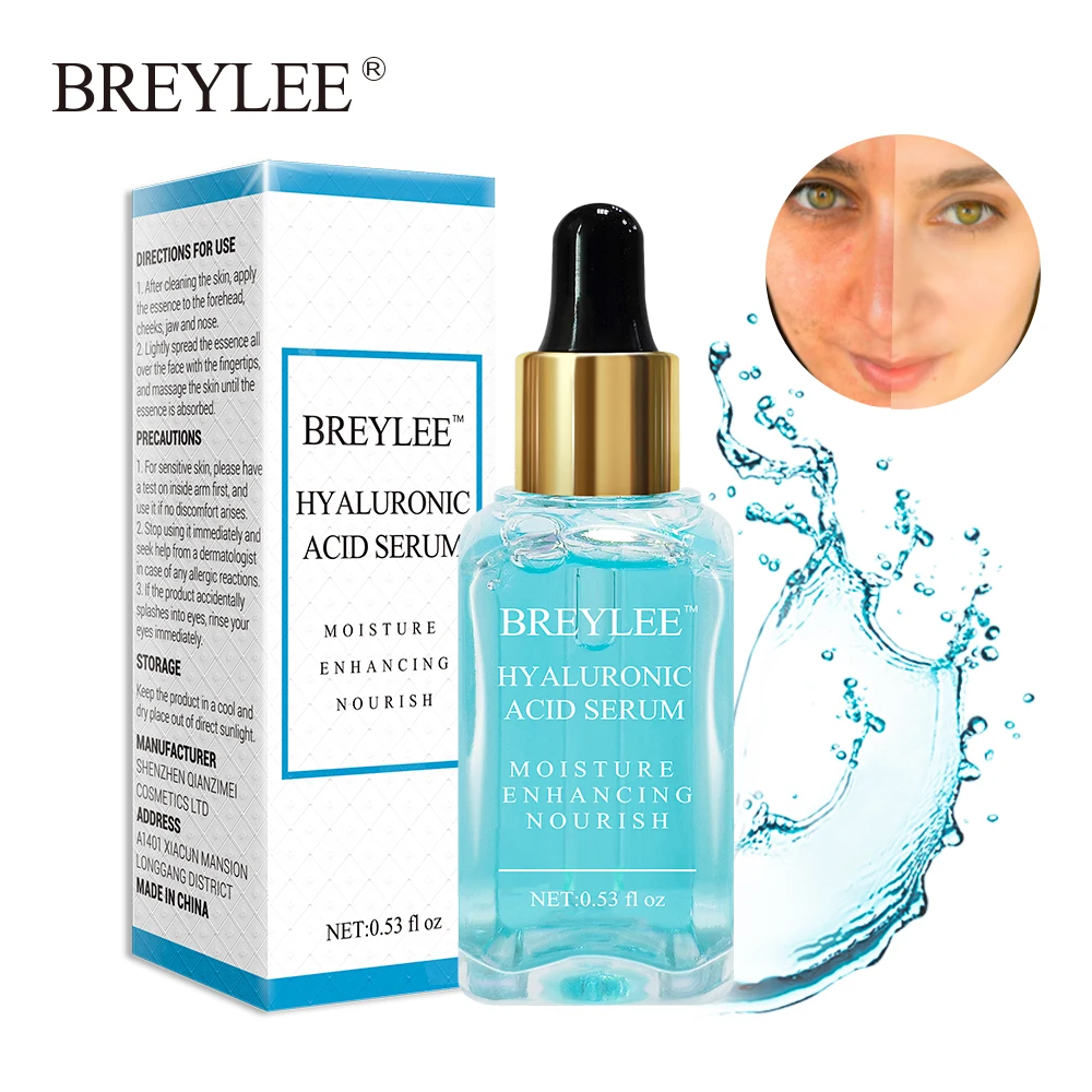 

BREYLEE Hyaluronic Acid Serum Moisturizing Essence Nourishing Ageless Beauty Face Facial Skin Care Repairing Whitening Cream