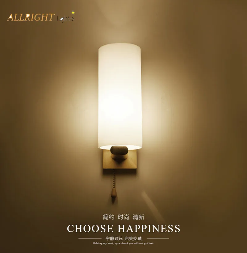 

Nordic LED wall mounted lamp indoor decoration light for bedroom livingroom black/white color