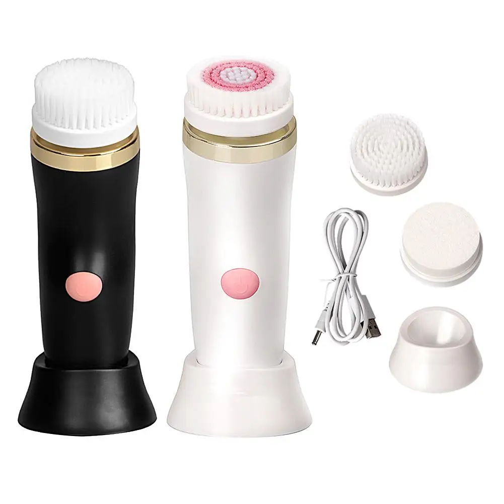 

IPX5 Waterproof Electric Facial Cleansing Brush Face SPA Beauty Deep Scrubbing Gentle Exfoliating Removing Blackhead