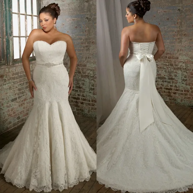 wedding dresses for heavy set woman