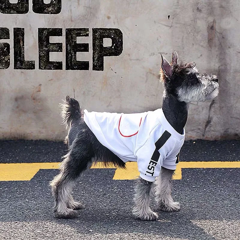 Tide Brand Dog Summer T-shirt Vest for Small Medium Dogs French Bulldog Yorkshire Teddy Pug Pet Clothes Puppy Costume GDC01
