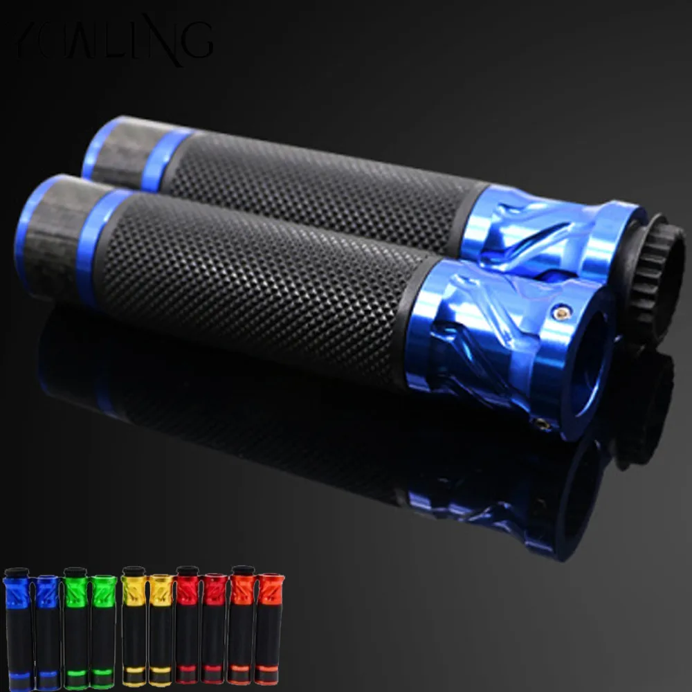 

Motorcycle 7/8" 22mm Handlebar Hand Grip and Bar Ends for SUZUKI GSXR600 GSXR 750 GSXR 1000 GSXR1300 HAYABUSA GSX 650F SV650