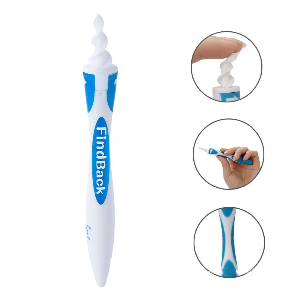 

Ear Cleaner Soft Head Ear Pick Soft Spiral Cleaner Ear-Pick Clean Tools Dirt Removal Ear Care