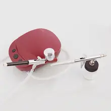 Двойного действия Аэрограф, воздушный компрессор для искусства Татуировка-картина Маникюр Ремесло торт Спрей модель воздушная кисть маникюрный набор пистолет-распылитель