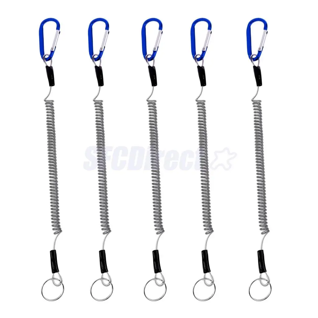 

Fishing Lanyard Safety Rope Wire Steel for Securing Pliers, Fish Tool