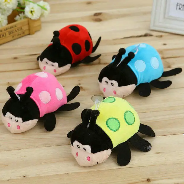 Buy wholesale 16 cm 4 colors plush ladybug toys 1