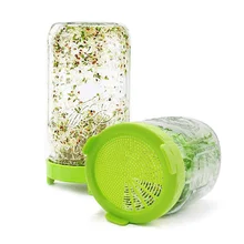 86 мм стеклянная банка, крышка для посадки, бытовая техника Bean, крышка для выращивания, портативные принадлежности для садоводства, домашний сад